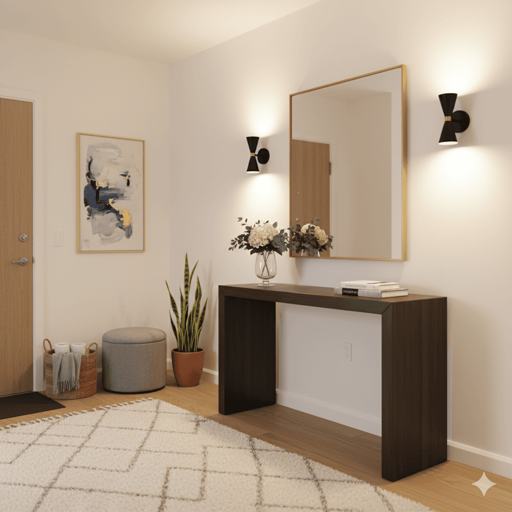 Small Touches to Make Entrances and Hallways Elegant